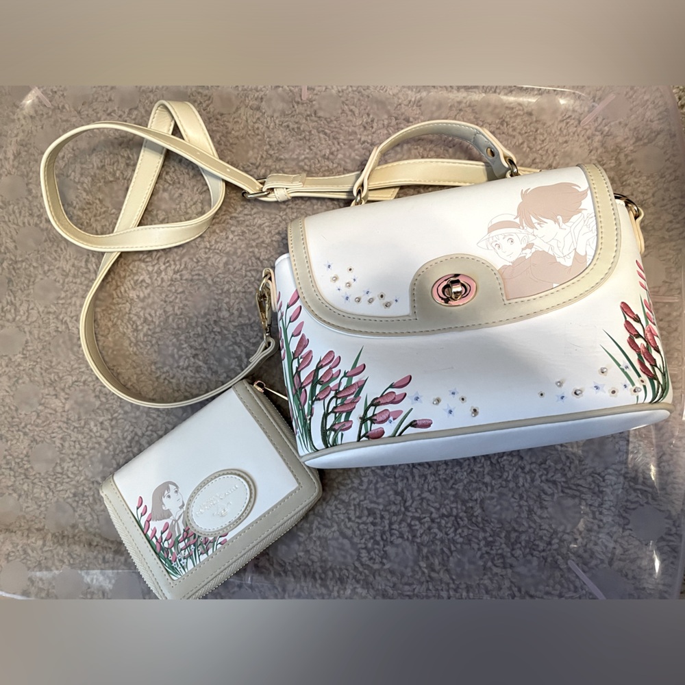 Loungefly Howls Moving Castle Purse Set